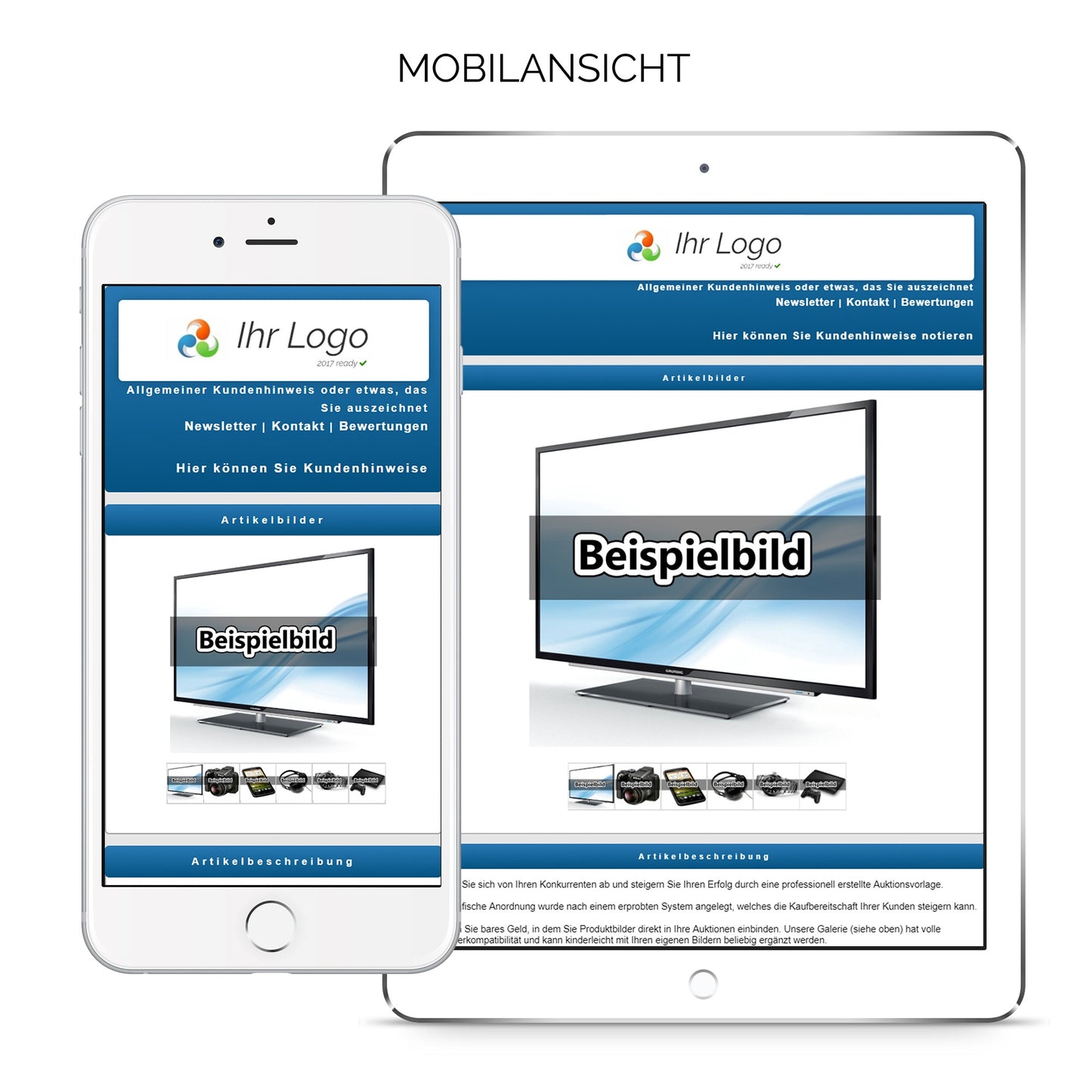 eBay Template Business One