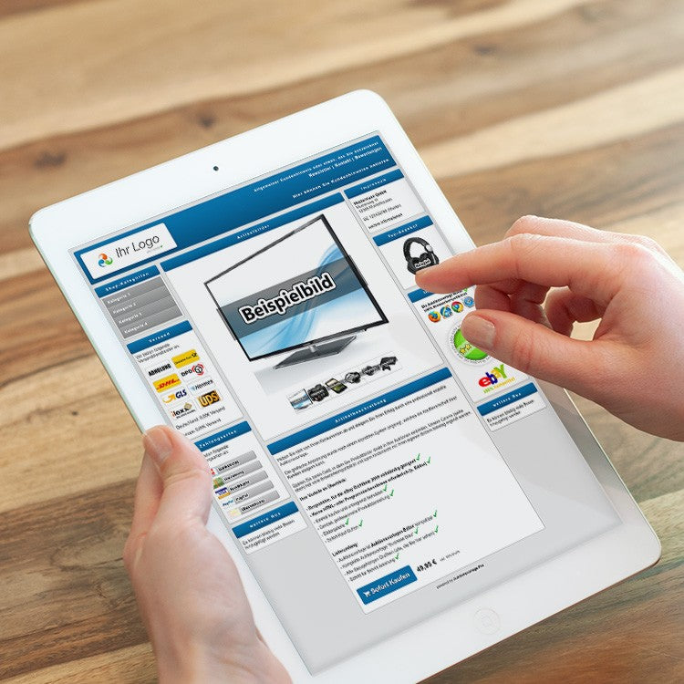 eBay Template Business One