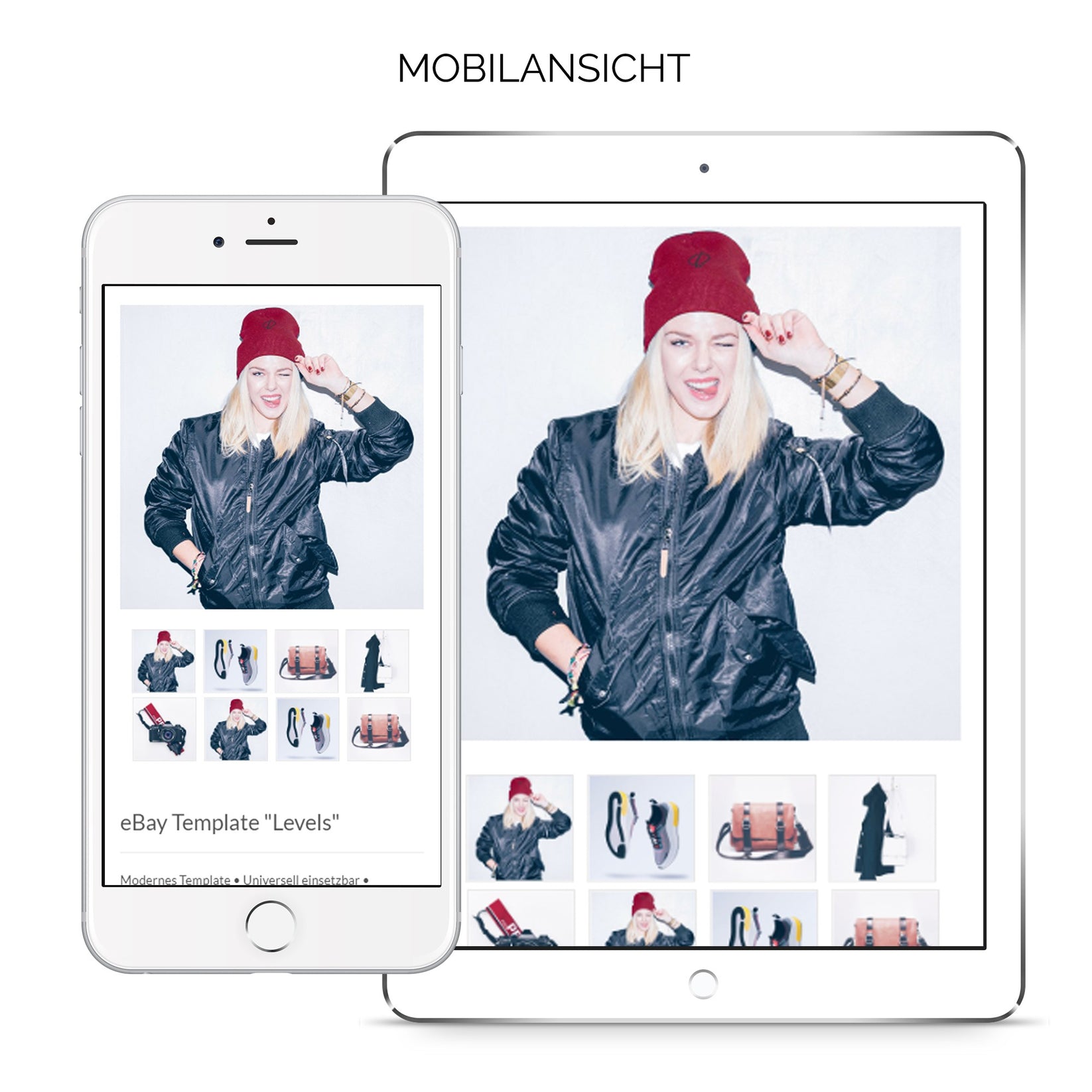 eBay Template "Levels" Jetzt Ihre eBay Angebote professionell